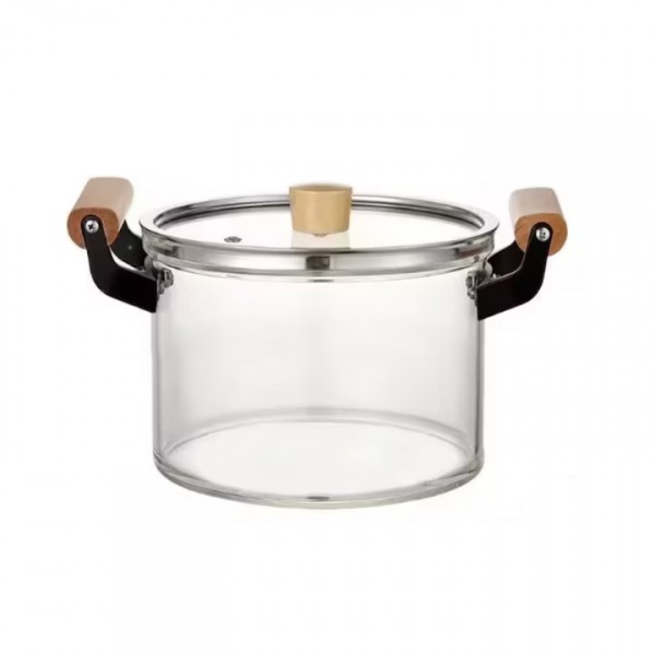 Cratita ROD sticla borosilicata capac manere 20x13.5cm 3.5L CNN49355 TCL