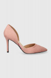 Cumpara ieftin Answear Lab pantofi cu toc culoarea roz