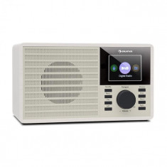 Auna DR-160 BT, DAB+/radio FM, USB, AUX, 2.4&amp;amp;quot; TFT, alb foto