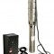 Progarden Pachet Aqua SOLAR 4053 pompa submersibila, 3&quot;, solar, 3000W/300V, MPPT, 660L/min, 45m, multietajata apa curata + 14 x SP460M-72H Panou fotov