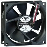 Ventilator Inter-tech 80mm fan 12V 3 pini, Inter Tech