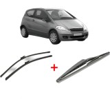 Cumpara ieftin Set 3 stergatoare MERCEDES-BENZ A-CLASS (W169) 2004-2012, parbriz si luneta, Bosch Twin