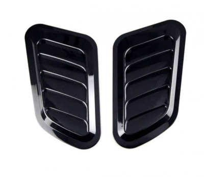 Set Ornament Auto Tuning, universal pentru Capota, Ventilatie,design sport, Negru Lucios AutoREY&amp;reg; foto