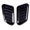 Set Ornament Auto Tuning, universal pentru Capota, Ventilatie,design sport, Negru Lucios AutoREY&reg;