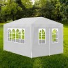 Gossi cort de petrecere, alb, 3 x 4 m