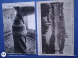 Lyon -Franta grup doua carti postale , una circulata spre Regatul Romaniei ,cu timbru si stampile, Printata