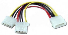 Spliter Cablu Alimentare HDD Gembird CC-PSU-1 foto