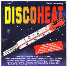 CD Disco: Discoheat ( 1994, 2 CDuri originale cu mari succese disco )