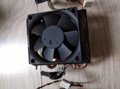 Cooler AMD Box cu 4 heatpipes FM1 Fm2 939 AM2, Am3, Am3+ 4 heat-pipes din cupru foto