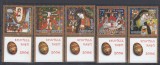 ROMANIA 2006 LP 1711 SFINTELE PASTI SERIE CU TABS MNH
