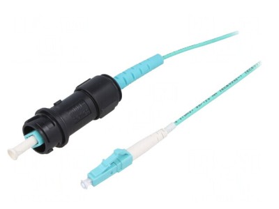 Patch cord fibră simplex multimod baionetă foto