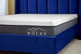 Saltea ortopedica Wolke Memory Basic Gel 180x200x23 cm, husa detasabila cu fermoar, 1 cm spuma memory gel, 6 cm spuma de comfort, 16 cm spuma poliuret
