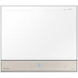 Plita incorporabila Samsung Bespoke NZ64B5067YY/U2, 4 zone de gatit, Dual Flex Zone, Conectivitate WiFi, 60 cm, Alb/Bej