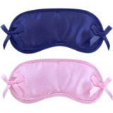 Set 2 masti de ochi satinate, Negru si Roz, Lovers Premium