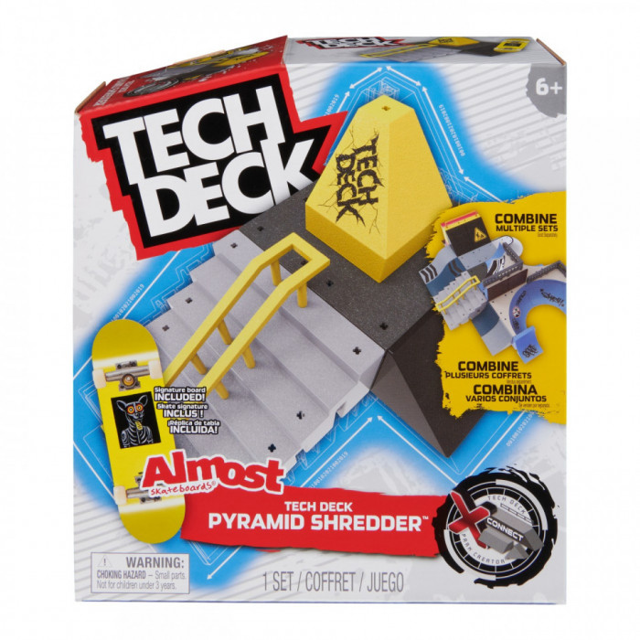 Tech dech set skate park pyramid shredder