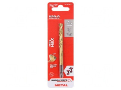 Burghiu Metal Impact &amp;Oslash;7mm Oțel Rapid HSS-G foto