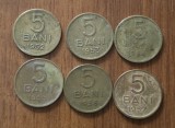 Cumpara ieftin Lot 5 Bani RPR Romania 1952-1957 - Monede Romanesti, Colectie Numismatica