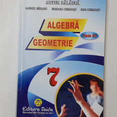 Artur Balauca - Algebra Geometrie Clasa a VII-a Teste Teorie Exercitii Probleme