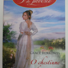 O CHESTIUNE DE ONOARE de GRACE BURROWES , 2017