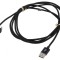 Cablu USB-C la USB-C unghi 2m negru 60W 3A