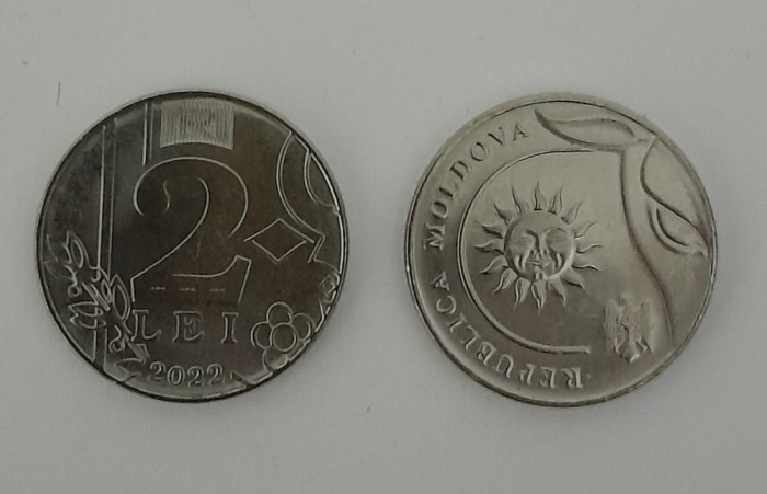 Moldova 2 lei 2022 necirculat