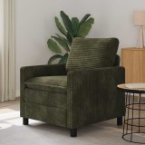 vidaXL Canapea Verde 76 x 81 x 87,5 cm Poliester 42028787