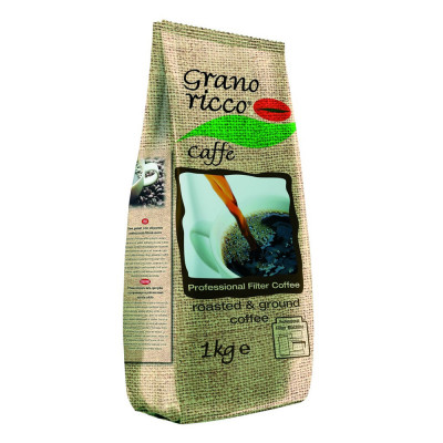 Cafea Boabe Doncafe Espresso Grano Ricco, 1Kg, Doncafe Cafea Boabe, Cafea Nemacinata, Cafea Boabe Doncafe 1Kg, Boabe de Cafea Doncafe Espresso Grano R foto