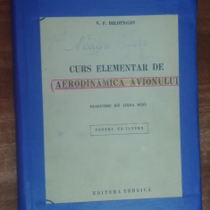 myh 28s -VF Bolotnicov - Curs elementar de aerodinamica avionului 1952 - aviatie