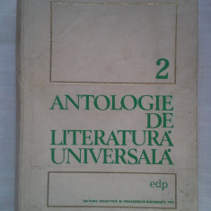 (C430) ANTOLOGIE DE LITERATURA UNIVERSALA VOL. 2