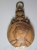 Rara! Belgia medalia Asociatia Rezervistilor Militari regele Albert 1912