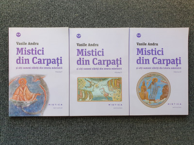 MISTICI DIN CARPATI - Vasile Andru (3 volume) foto