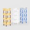 ETAJERA PLASTIC STERK 4 NIVELE FLOARE, 40X 40 X86, DIVERSE CULORI