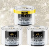 Vopsea Decorativă de Lux Argentina &ndash; Bej Deschis | Pachet 1.5L (2&times;0.5L + 0.5L), Efect 3D Stelat-Toro Decor