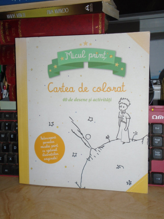 MICUL PRINT * CARTEA DE COLORAT _ CU 40 DE DESENE SI ACTIVITATI , 2017 *