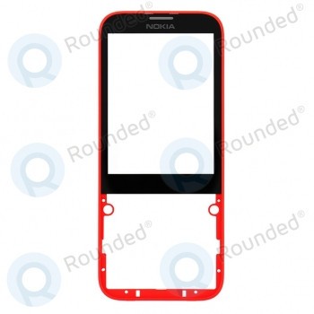 Capacul frontal al Nokia 225 roșu foto