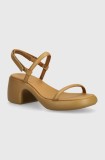 Camper sandale de piele Thelma Sandal culoarea maro, K201596-002