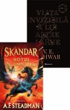 Skandar si hotul de unicorni - Hardcover + Viata invizibila a lui Addie LaRue - Bookzone