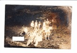 Foto tip CP grup de personaje pe malul unui rau, 1929