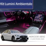 Lumini ambientale Mercedes C Class W206 2020- dedicate control din sistemul original si telefon CarStore Technology
