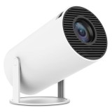 Cumpara ieftin Mini proiector portabil, JESWO, Suport 1080P, WiFi 6 BT 5.0, 180 de grade, Sistem de operare Android 11.0 incorporat, Alb