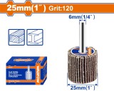 WADFOW - PERIE SMIRGHEL 25X25X6MM P120 PowerTool TopQuality