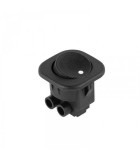 Intrerupator ON-OFF RS101 negru 3A 230V cu retinere, Oem
