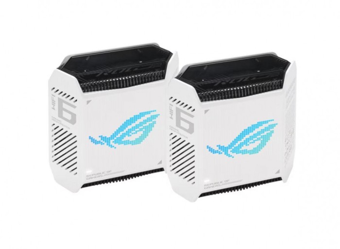 ASUS GAME READY MESH TRI-BAND WIFI6 W2PK &quot;GT6(W-2-PK)&quot; (timbru verde 0.8 lei)