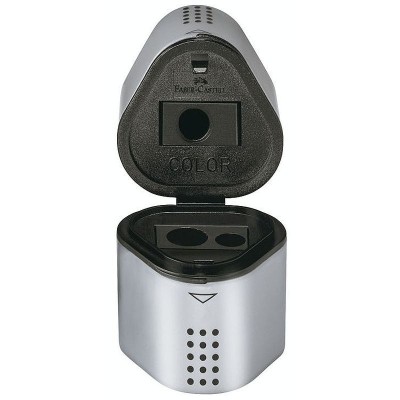 Ascutitoare tripla grip, forma triunghiulara ergonomica foto