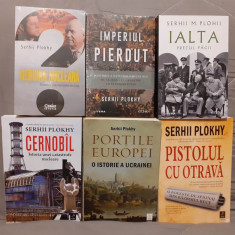 SERHII PLOKHY CARTI ISTORIE (6 VOL)