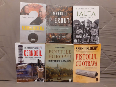 SERHII PLOKHY CARTI ISTORIE (6 VOL) foto