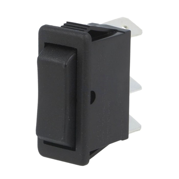 Intrerupator (ON)-OFF-(ON), 3 pozitii, 16A, 250V, SP3T, BULGIN, C1522ATMBB, T234388
