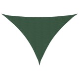 Cumpara ieftin Parasolar, verde inchis, 5x5x6 m, tesatura oxford, triunghiular