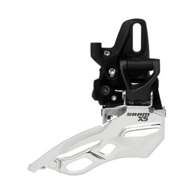 Schimbator fata 3x9 viteze Sram X5 FD, tragere dubla, argintiu Ultimate FactoryBikes foto