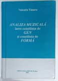 ANALIZA MUZICALA INTRE CONSTIINTA DE GEN SI CONSTIINTA DE FORMA de VALENTIN TIMARU , 2003